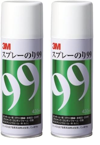 Amazon.co.jp: スリーエム(3M) 3M スプレーのり 99 430ml S/N 99 (× 2